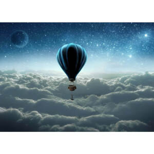 Alternative view of Uçan Balonlu Duvar Kağıdı - 1153