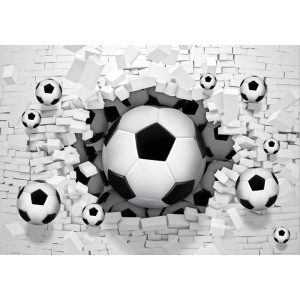 Alternative view of Futbol Toplu Duvar Kağıdı - 1176