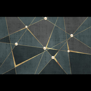 Alternative view of Geometri Motifli Duvar Kağıdı - 122
