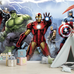 Thor Hulk Ironmanli Duvar Kağıdı