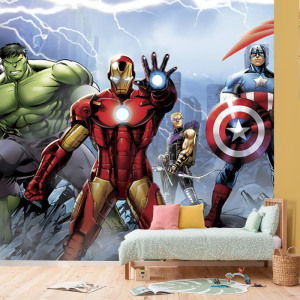Thor Hulk Ironmanli Duvar Kağıdı