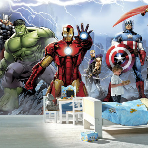 Thor Hulk Ironmanli Duvar Kağıdı