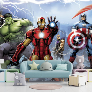 Thor Hulk Ironmanli Duvar Kağıdı