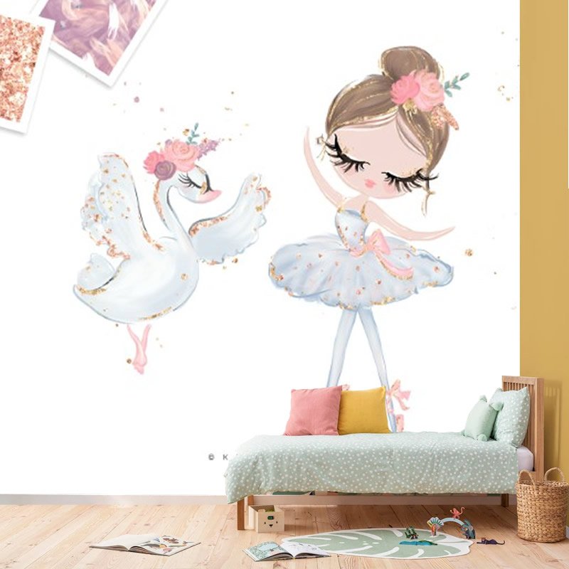 Peri Kızı Görselli Duvar Kağıdı