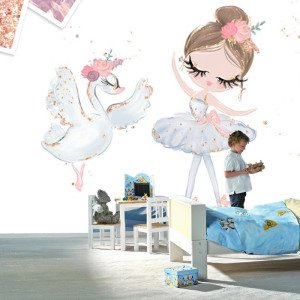 Peri Kızı Görselli Duvar Kağıdı