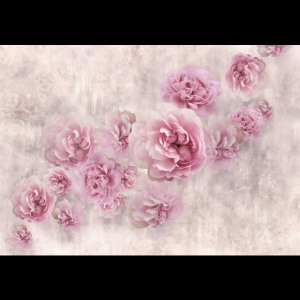 Alternative view of Pembe Gül Görselli Duvar Kağıdı - 042