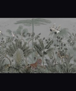 Alternative view of Yapraklı Kuşlu Duvar Kağıdı - 076