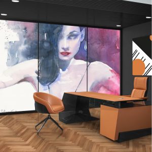 Kadın Tablo Duvar Kağıdı modeli