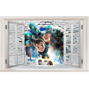 Astro Boy Görselli Duvar Kağıdı