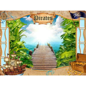 Pirates Görselli Duvar Kağıdı
