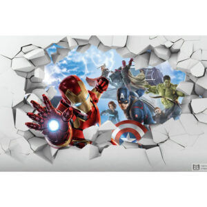 Iron Man Görselli Duvar Kağıdı