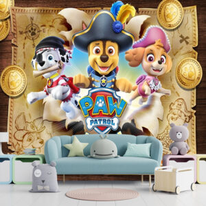 Paw Patrol Görselli Duvar Kağıdı