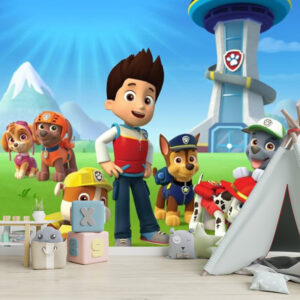 Paw Patrol Çocuk Odası Duvar Kağıdı