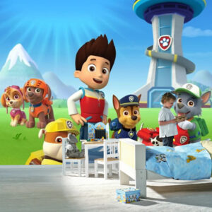 Paw Patrol Çocuk Odası Duvar Kağıdı