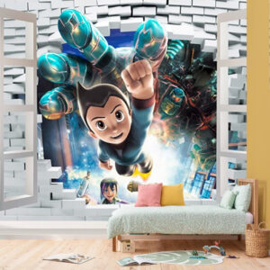 Astro Boy Görselli Duvar Kağıdı