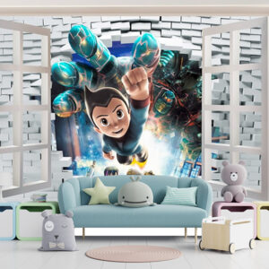 Astro Boy Görselli Duvar Kağıdı