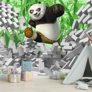 Kungfu Panda Görselli Duvar Kağıdı