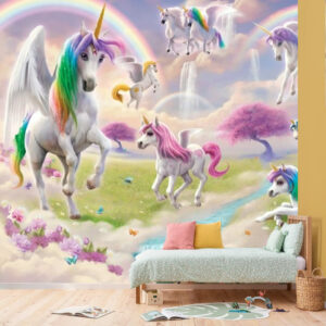 Unicorn Tek Boynuzlu At Duvar Kağıdı
