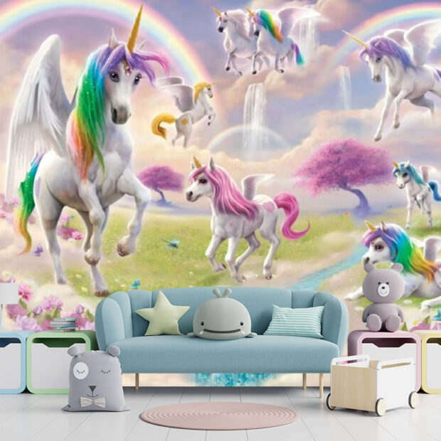 Unicorn Tek Boynuzlu At Duvar Kağıdı