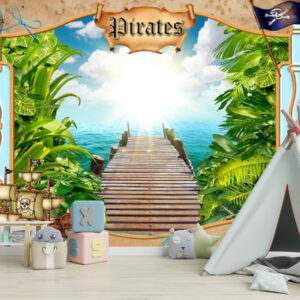 Pirates Görselli Duvar Kağıdı