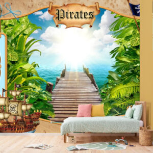 Pirates Görselli Duvar Kağıdı