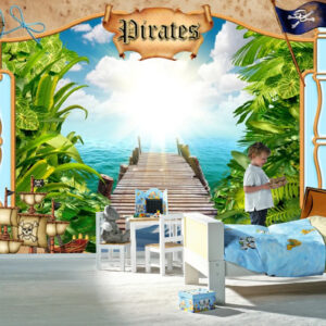 Pirates Görselli Duvar Kağıdı