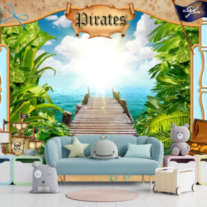 Pirates Görselli Duvar Kağıdı