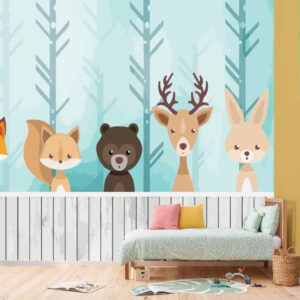 Sevimli Hayvanlar Olan Duvar Kağıdı