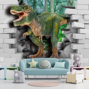 Trex Dinazor Görselli Duvar Kağıdı