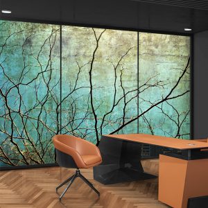 Kurumuş Dal Görselli Duvar Kağıdı