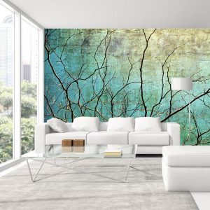 Kurumuş Dal Görselli Duvar Kağıdı