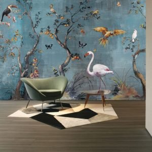 Kuşlar Görselli Duvar Kağıdı