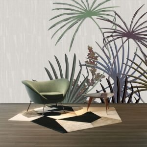 Yaprak Görselli Duvar Kağıdı Modeli