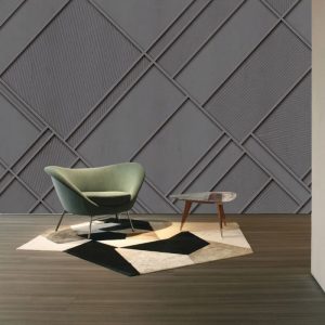 Dikdörtgen Desenli Duvar Kağıdı