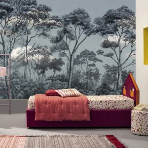 Renksiz Ağaçlar Görselli Duvar
