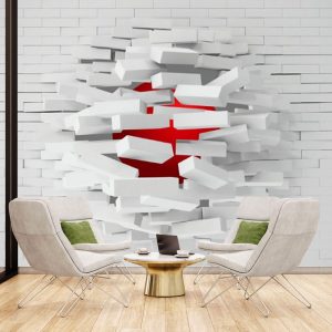 3d Duvar Görselli Duvar Kağıdı