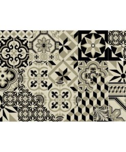 Geometrik Şekilli Duvar Kağıdı