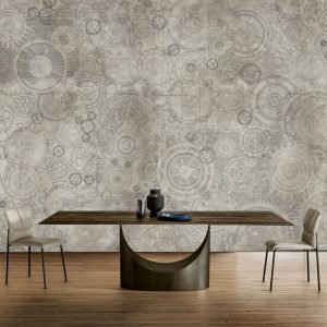 Çarklı Görselli Duvar Kağıdı