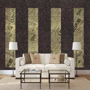 Altın Çizgili Duvar Kağıdı