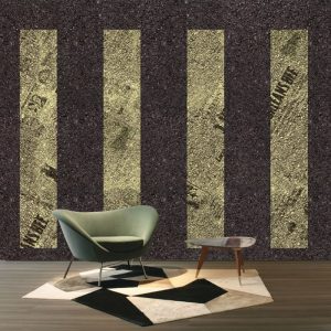 Altın Çizgili Duvar Kağıdı