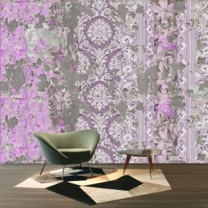 Pembe Desenli Duvar Kağıdı