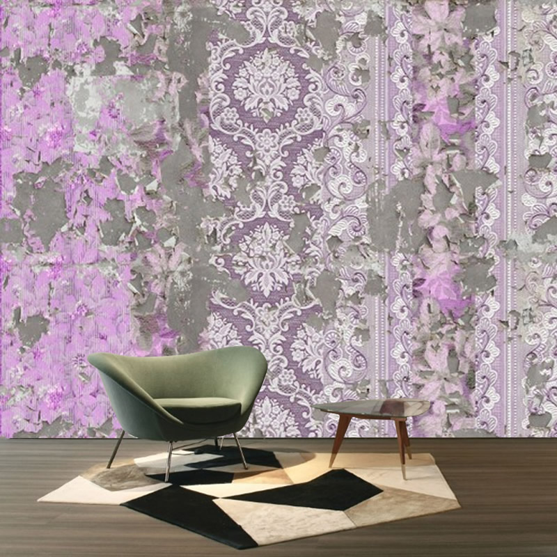 Pembe Desenli Duvar Kağıdı