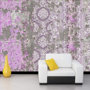 Pembe Desenli Duvar Kağıdı