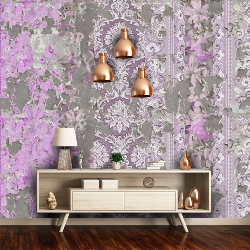 Pembe Desenli Duvar Kağıdı