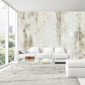 Gri Sarı Tonlu Duvar Kağıdı