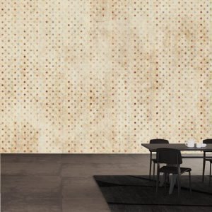 Sarı Üzeri Noktalı Duvar Kağıdı