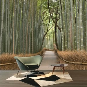 Bambu Korusu Görselli Duvar Kağıdı