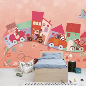 Candy Çocuk Odası Duvar Kağıdı