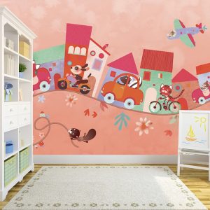 Candy Çocuk Odası Duvar Kağıdı